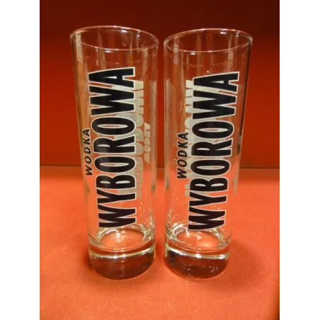 2 VERRES VODKA  WYBOROWA  22CL