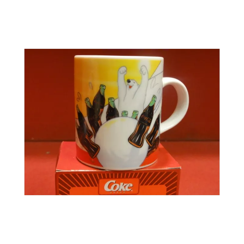 1 MINI  MUG COLLECTOR COCA-COLA  10 BOUTEILLES