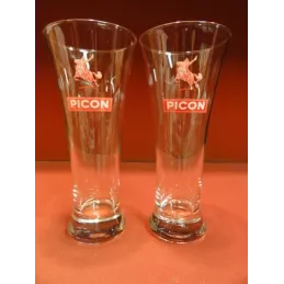 2 VERRES PICON 25CL HT. 18CM