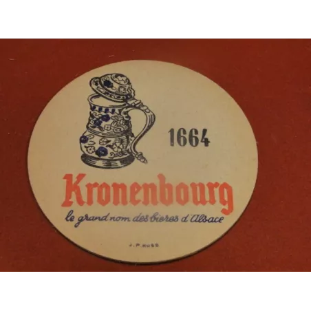 1 SOUS BOCK KRONENBOURG 1664
