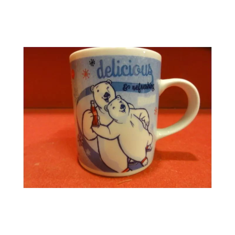 1 MINI  MUG COLLECTOR COCA-COLA  LES OURS