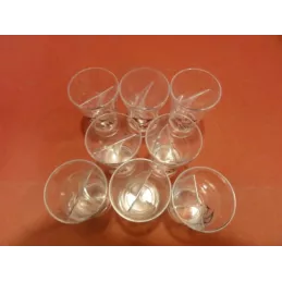 8 VERRES PASSOA  HT. 7CM