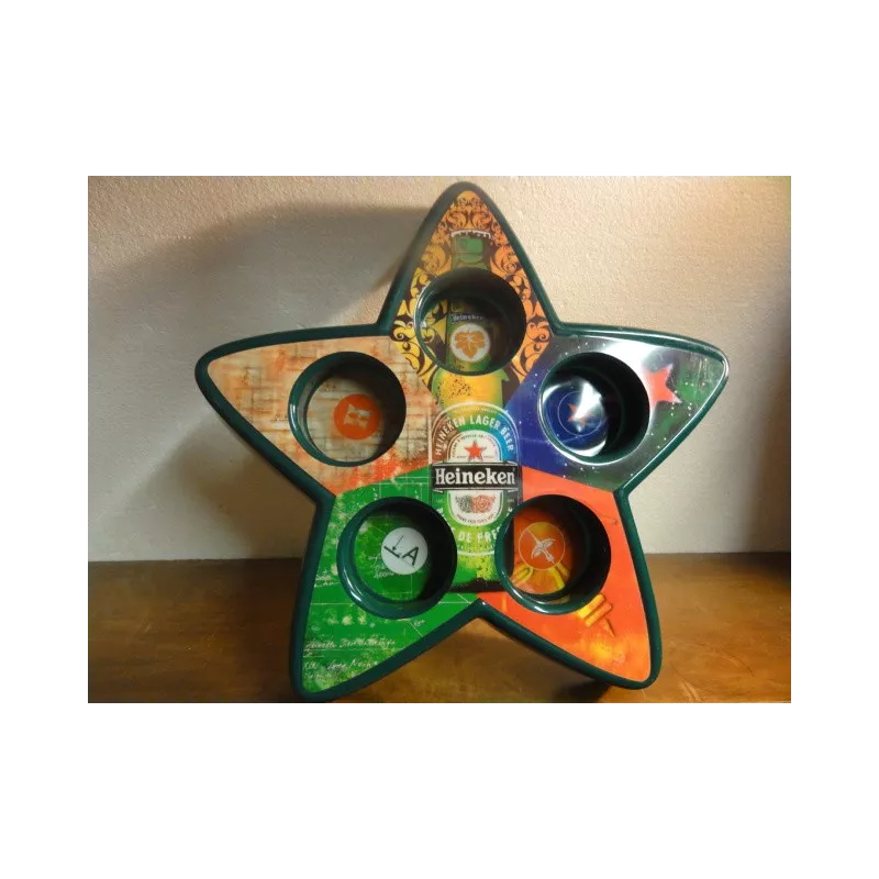 1 PLATEAU HEINEKEN 33CMX33CM