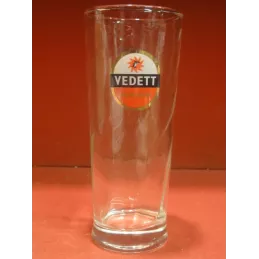 6 VERRES BIERE VEDETT 33CL