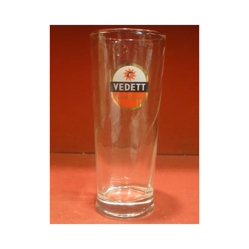 6 VERRES BIERE VEDETT 33CL