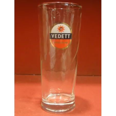 6 VERRES BIERE VEDETT 33CL