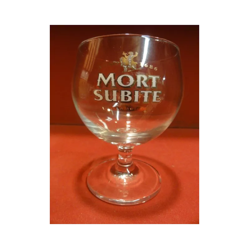 6 VERRES MORT SUBITE 25CL