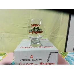 2 VERRES SUPER DES FAGNES 25CL HT.15CM