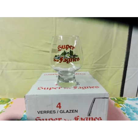 2 VERRES SUPER DES FAGNES 25CL HT.15CM