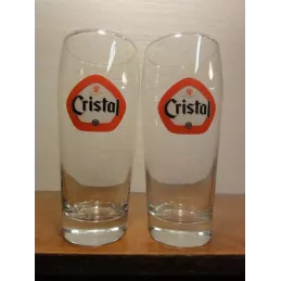 2 VERRES CRISTAL 50CL