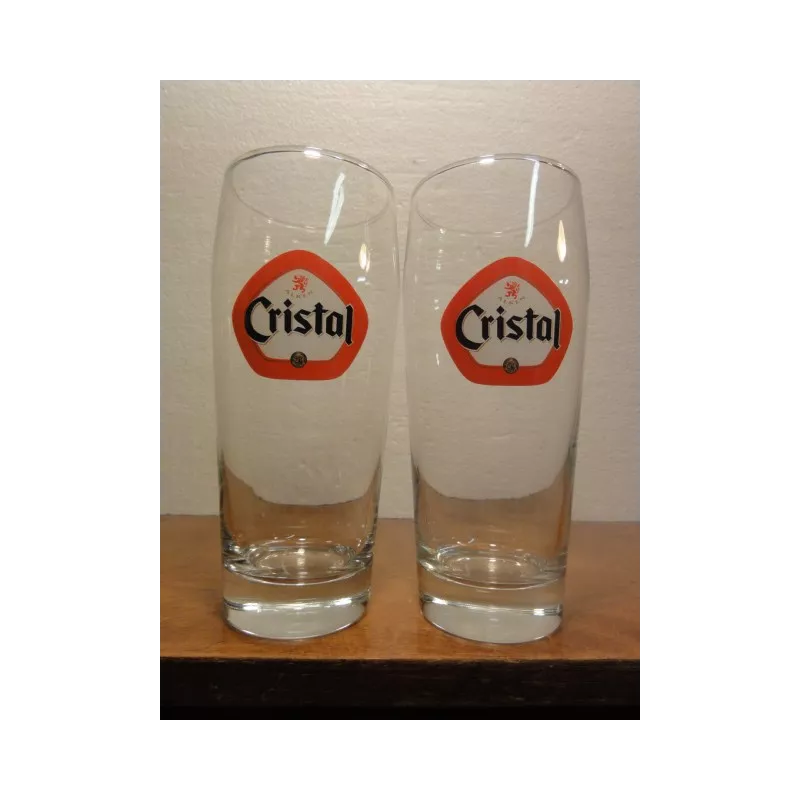 2 VERRES CRISTAL 50CL