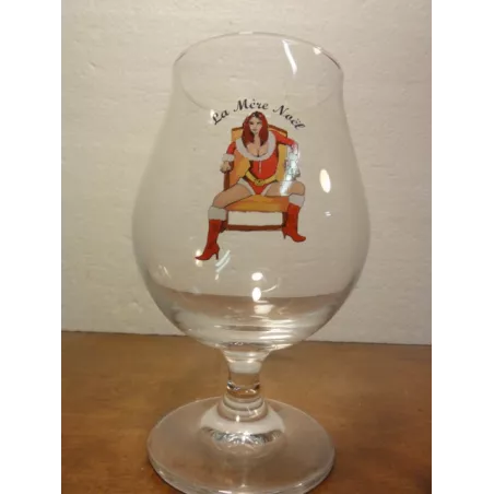 6 VERRES  LA MERE NOEL 33CL