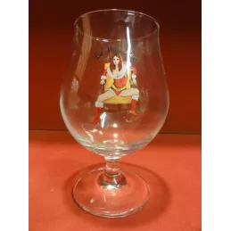 6 VERRES  LA MERE NOEL 33CL