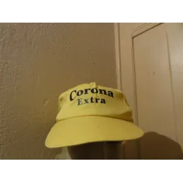 1 CASQUETTE CORONA  JAUNE NEUVE