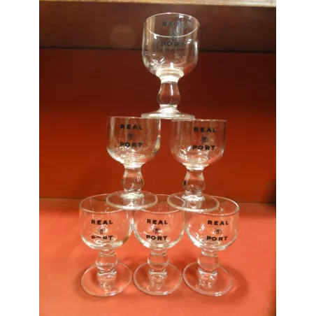 6 VERRES PORTO REAL 10CL