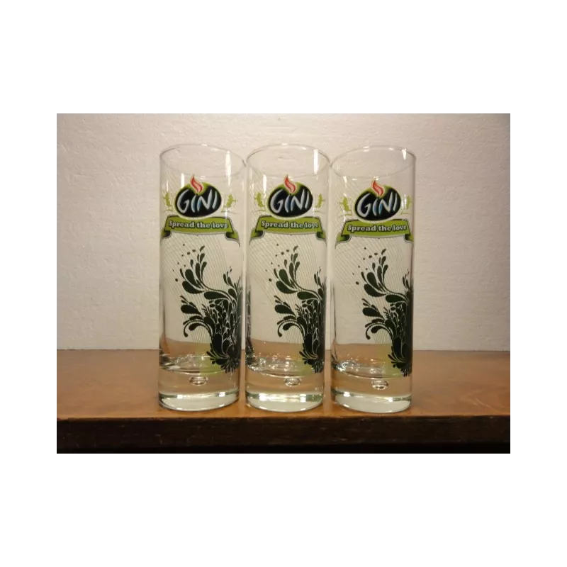 3 VERRES GINI  22CL