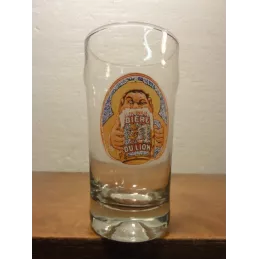 1 VERRE BIERE DU LION  DEPOLI  33CL