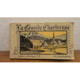 1 CARNET  24 CARTES LA GRANDE CHARTREUSE