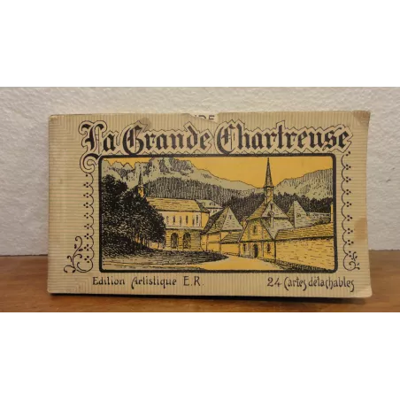 1 CARNET  24 CARTES LA GRANDE CHARTREUSE