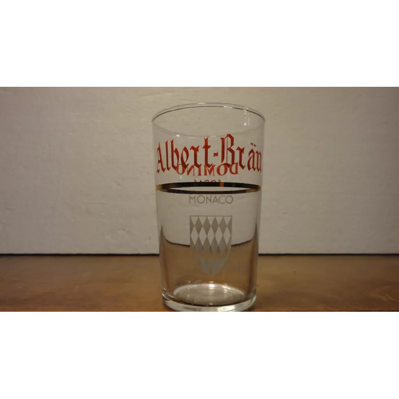 1 VERRE SODAS DOMINO  ALBERT-BRAU MONACO