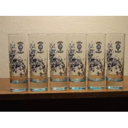 6 VERRES BOMBAY SAPHIRE 22CL