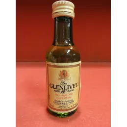 1 MIGNONNETTE WHISKY THE GLENLIVET  5CL