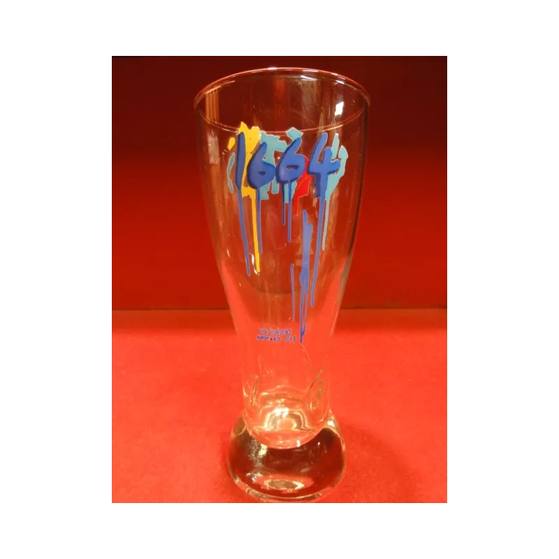  1 VERRE 1664 COLLECTOR 25CL ERIC CANTONA