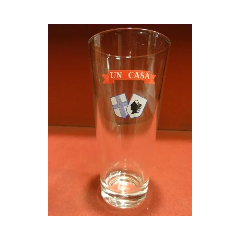 1 VERRE PASTIS UN CASA HT. 12CM