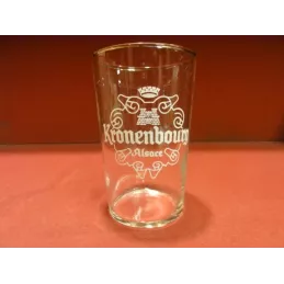 1 VERRE KRONENBOURG 25CL HT. 10.70CM 