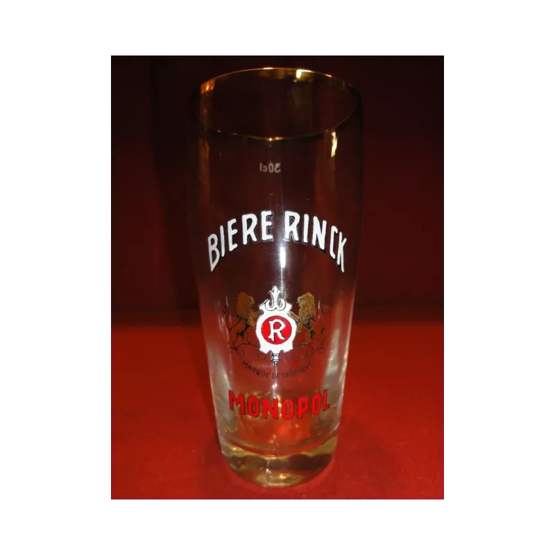 1 VERRE EMAILLE RINCK 30CL