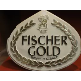 2 PLASTIQUES  FISCHER GOLD 