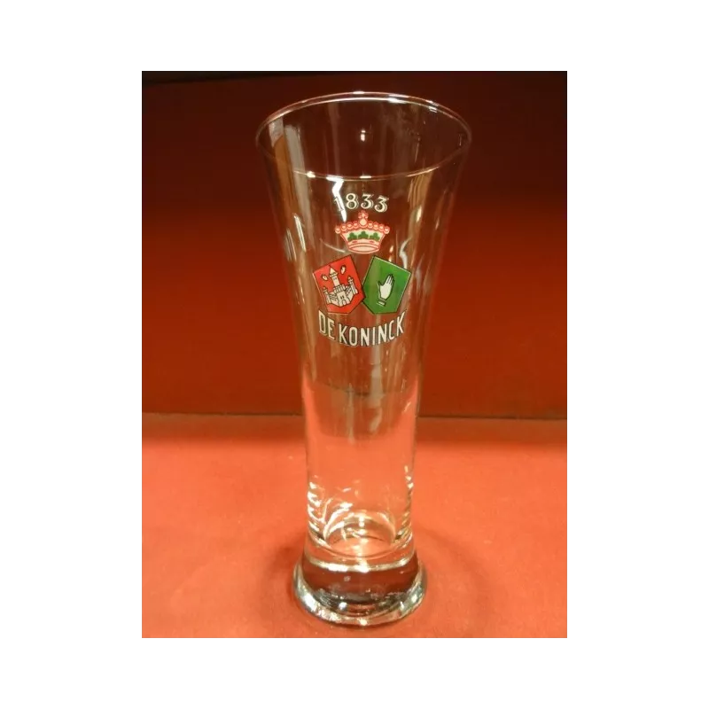 1 VERRE DE KONINCK 25CL HT. 18CM