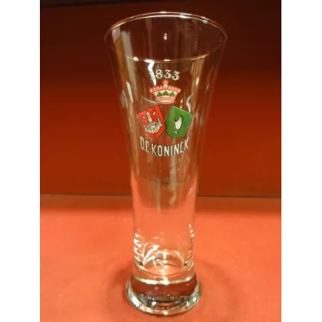 1 VERRE DE KONINCK 25CL HT. 18CM