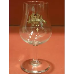 2 VERRES BENEDICTINE 8CL HT. 11CM