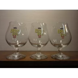 3 VERRES BATON DE FEU 30CL