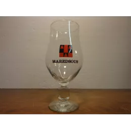 1 VERRE MAREDSOUS 33CL LOGO ROUGE