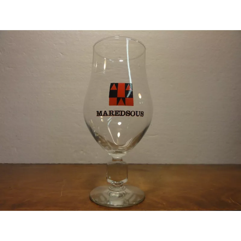 1 VERRE MAREDSOUS 33CL LOGO ROUGE