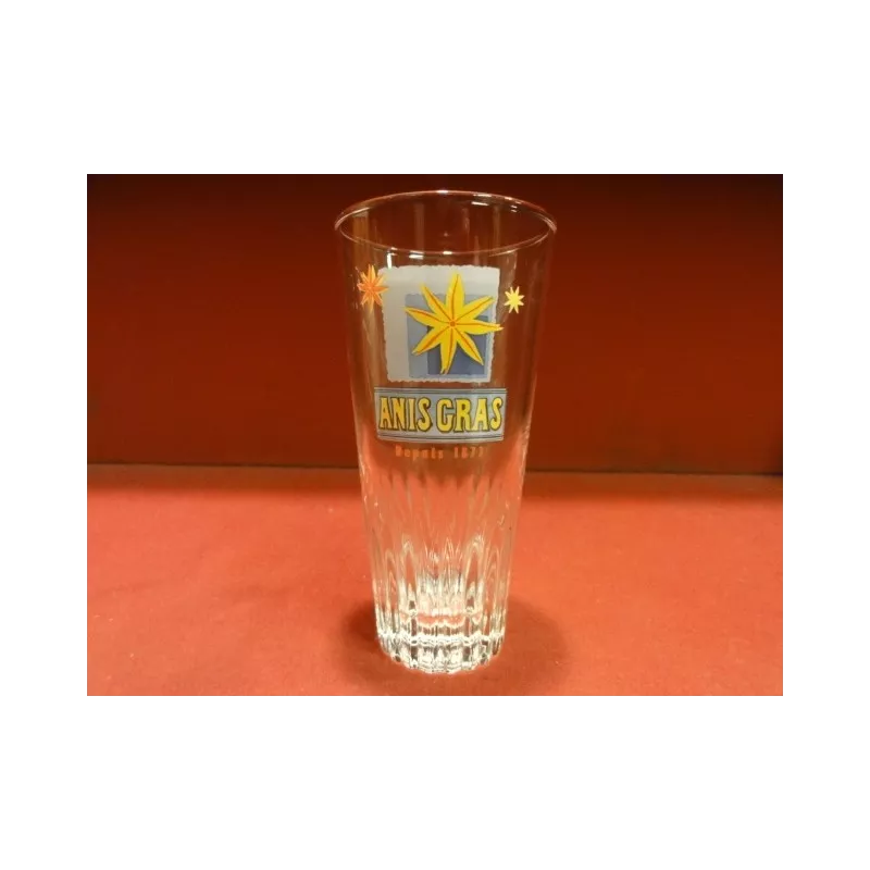 1 VERRE ANIS GRAS HT. 12.20CM