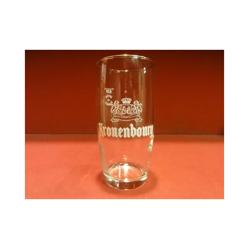 1 VERRE KRONENBOURG 20CL HT. 12CM