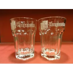 2 VERRES HOEGAARDEN 25CL