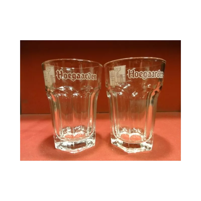 2 VERRES HOEGAARDEN 25CL