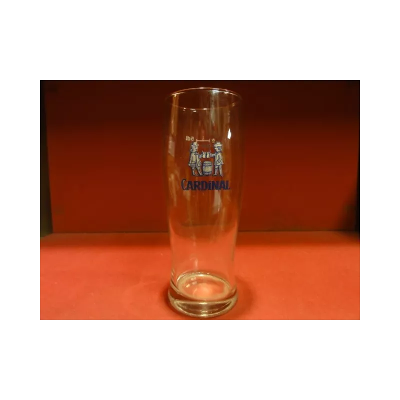 1 VERRE CARDINAL 50CL LOGO BLEU