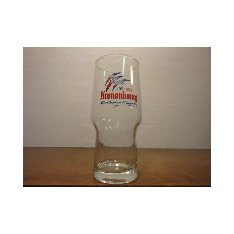 1 VERRE KRONENBOURG 25CL 1789/1989