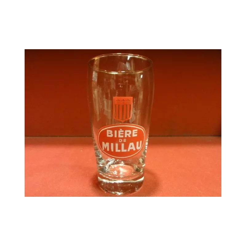 1 VERRE BIERE DE MILLAU 25CL