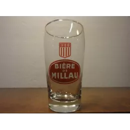 1 VERRE BIERE DE MILLAU 25CL