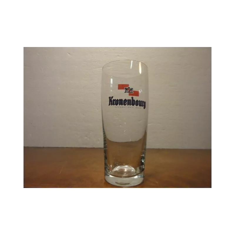 1 VERRE KRONENBOURG 20CL HT. 13.10CM