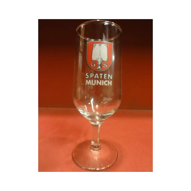 1 VERRE SPATEN MUNICH 25CL HT. 16.40CM