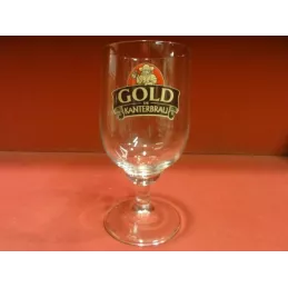 1 VERRE GOLD DE KANTERBRAU 25CL