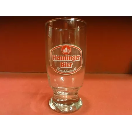 1 VERRE HENNIGER BIER 25CL