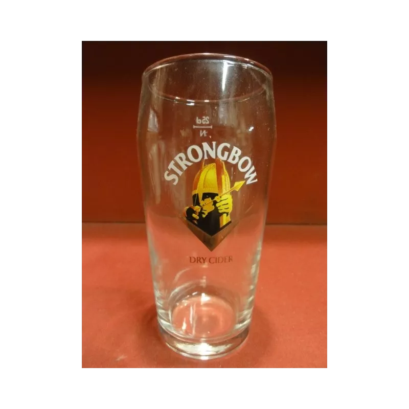 6 VERRES CIDRE STRONGBOW 25CL